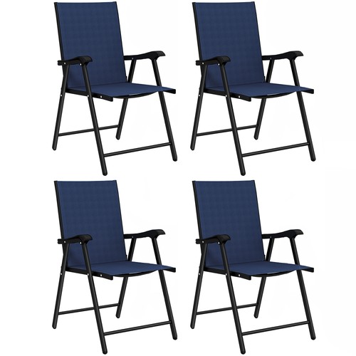 Outsunny folding garden chairs - folding,