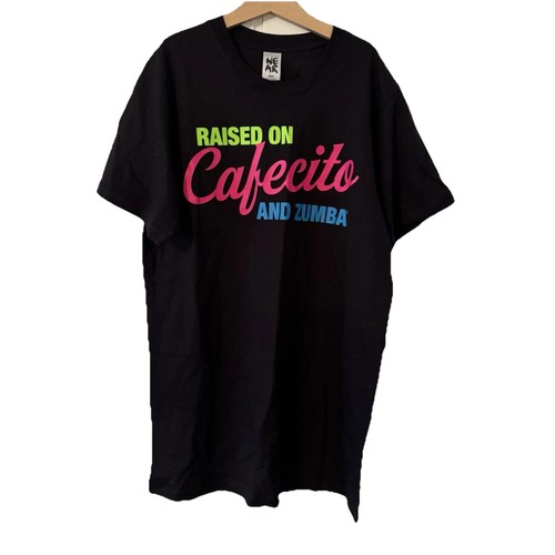 Zumba wear raised on - “raised,