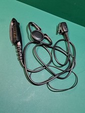 D Shaped Ear Piece with PTT