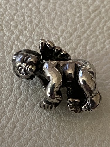 Retired silver trollbead - silver,