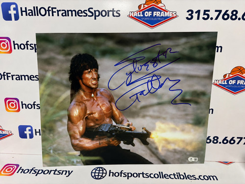 Sylvester stallone signed - sylvester,