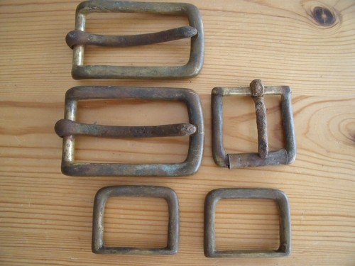 Job lot antique brass - of,