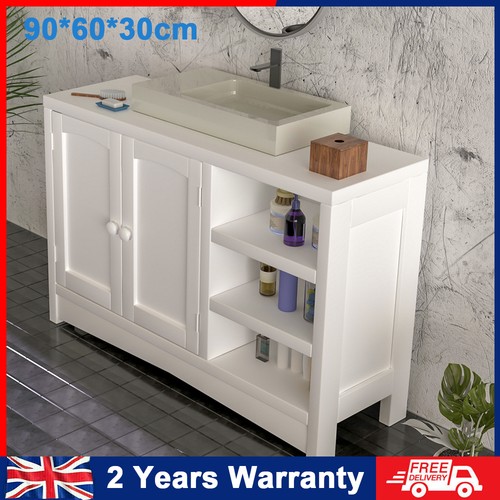 White bathroom under sink - white,