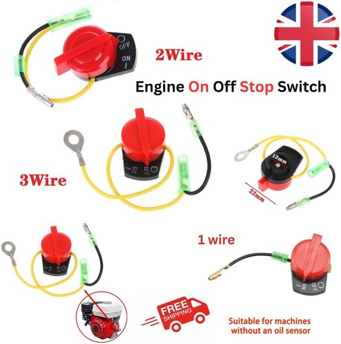 Engine off stop switch fit - off,
