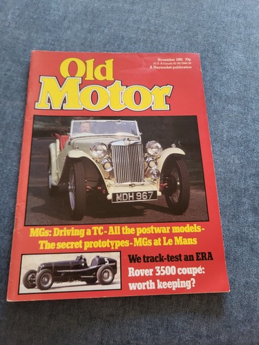 Old motor magazine - old, magazine,