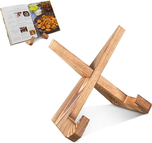 Recipe book stand wooden - recipe, stand,