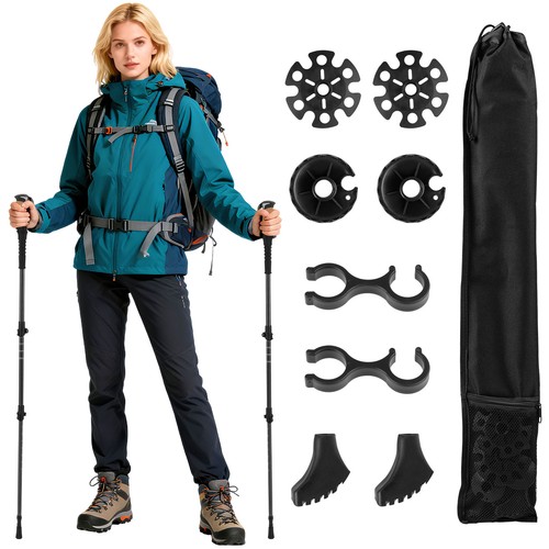 Costway 7075 aluminum trekking - costway,