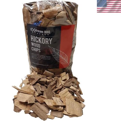 Hickory smoking wood chips - wood,