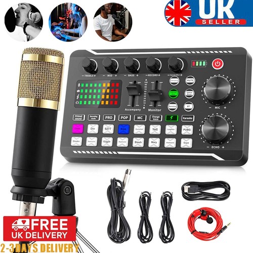 Microphone set home studio - microphone,