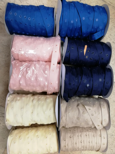 Buttton style popper tape - popper,