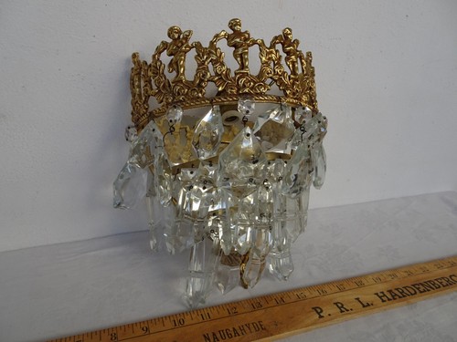 French antique lead glass wall - antique,lead, glass,wall