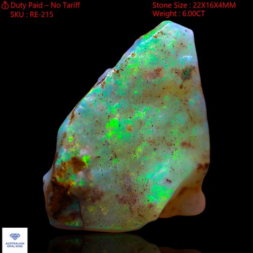 Natural fire opal - opal, wirewrap