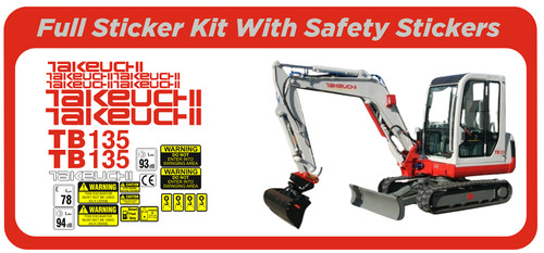 Takeuchi tb135 mini - tb135, digger