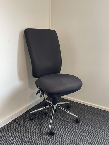 Chiro high back black - black, fabric