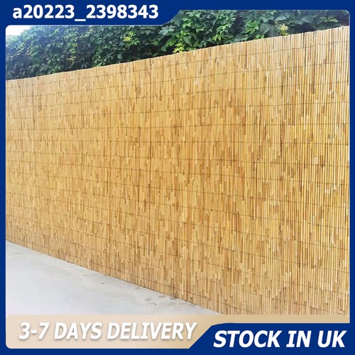 Natural reed fence roll - reed,