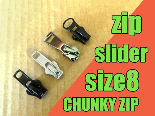 Zipper slider chunky zip - slider,