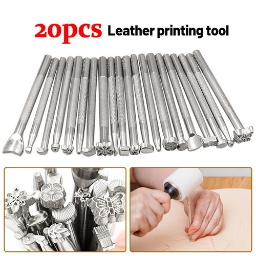 Leather stamping tools set - tools,