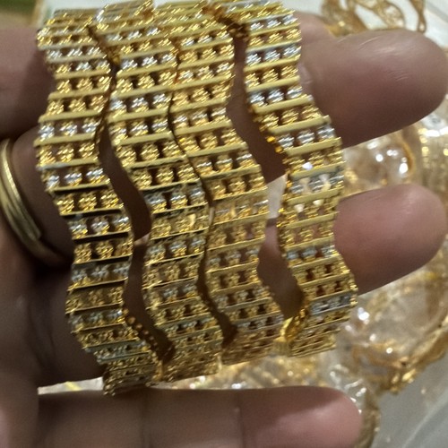 22k gold plated indian ethnic - 22k,