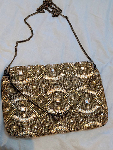 Primark silver clutch bag with - primark,