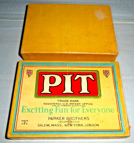 Pit vintage card - vintage, game
