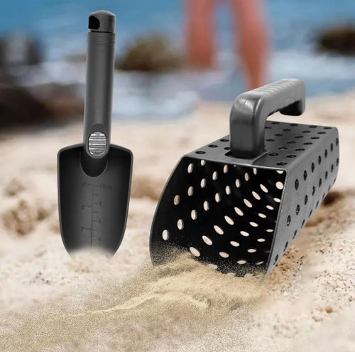 Metal detecting sand scoop - detecting, &