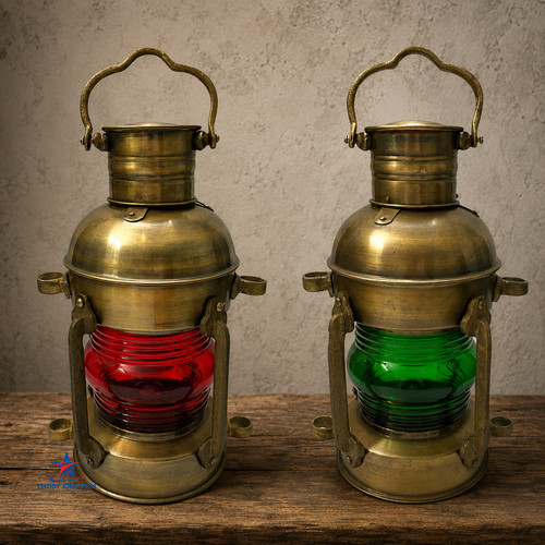 Nautical marine brass - brass, boat