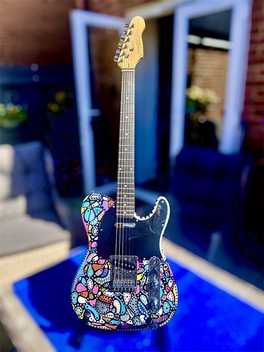 Fab hand painted - hand, “pop