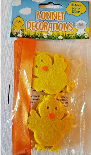 Easter bonnet bunting - bonnet,