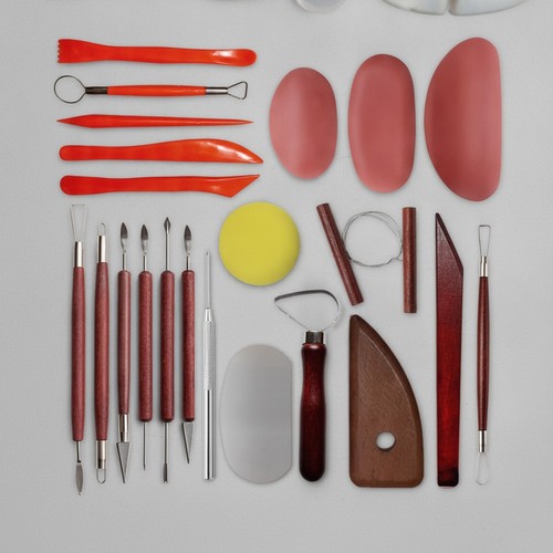 Clay sculpting tools - clay, tools,pottery