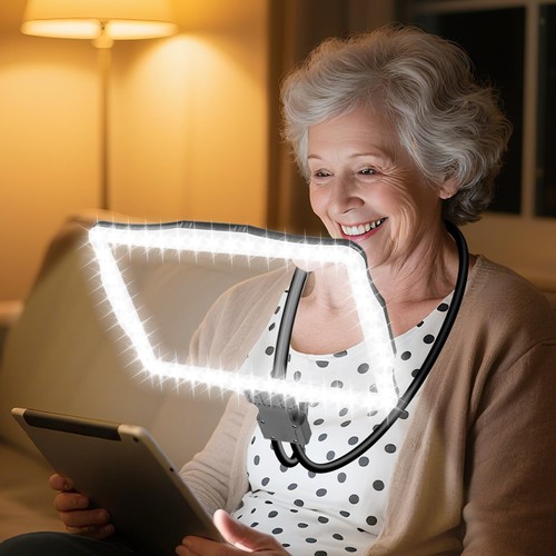 Large hands free magnifying - large,