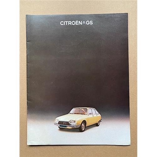 Citroen brochure 1976 - gs,