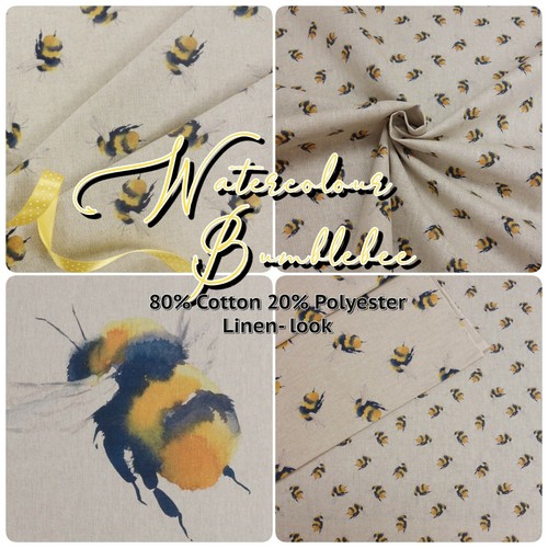 Bumblebee panama fabric - fabric, linen