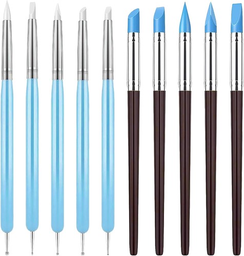 10pcs silicone clay sculpting - silicone,