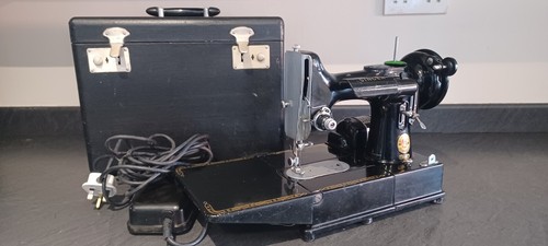 Singer featherweight 222k red - featherweight,