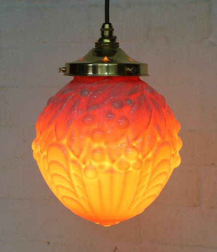 Vintage ceiling light art deco - vintage,