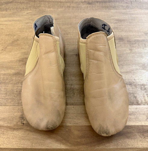 Beige slip jazz dance - beige, shoes