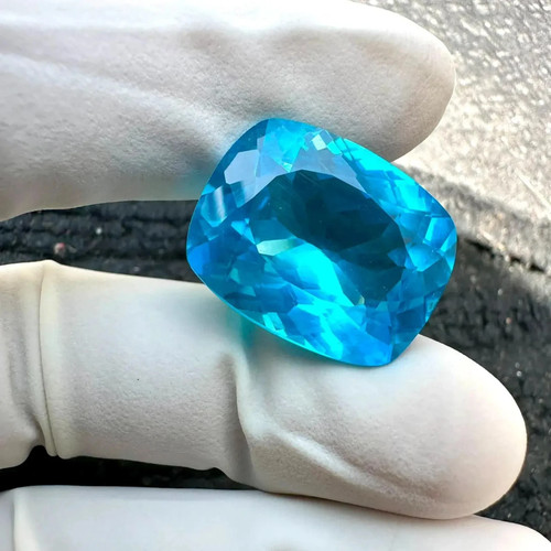 Natural certified neon blue - certified,
