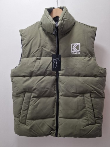 Karl kani gilet puffer coat - kani,