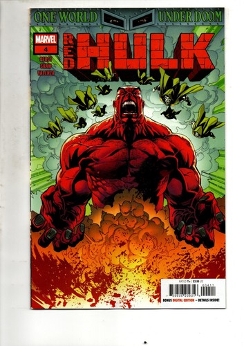 Marvel red hulk 4 comic - (jt),
