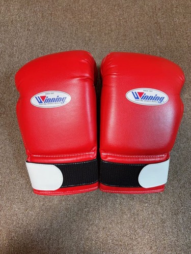 Winning boxing gloves - boxing, red