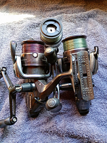 Two shimano 4000 fb bait - two,