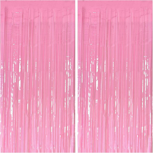 Pack foil curtain pink - 2,