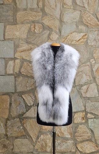 Long fur stole - stole,