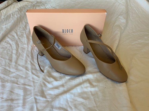 Bloch tan character shoes - bloch,