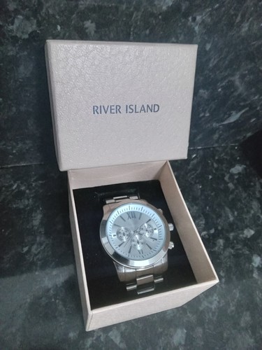 Working silver toned river - silver-toned,