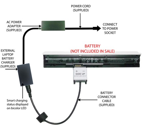 External laptop battery - laptop,