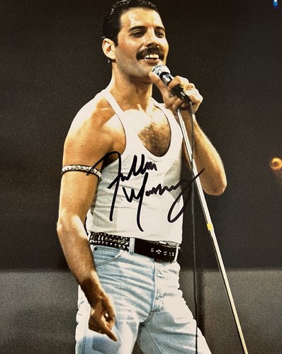 Freddie mercury signed - mercury,