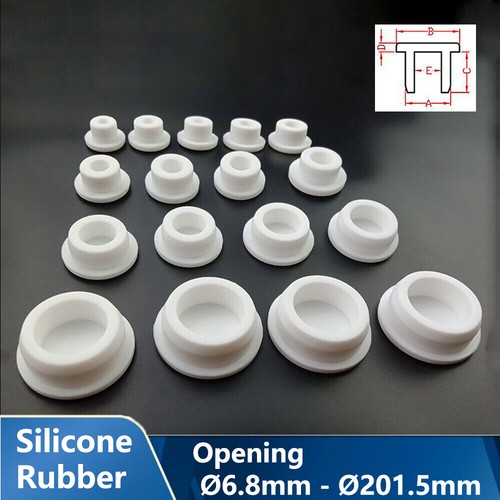8mm 201 5mm white hole - white,