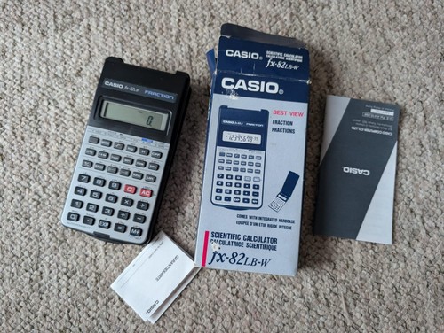 Casio 82lb fraction - casio, fx-82lb