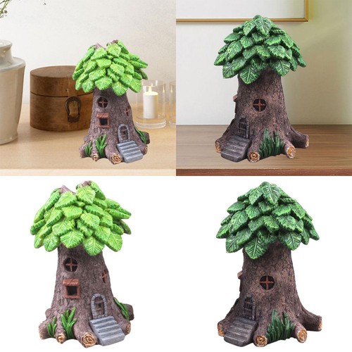 Tree house statue sculpture - statue,